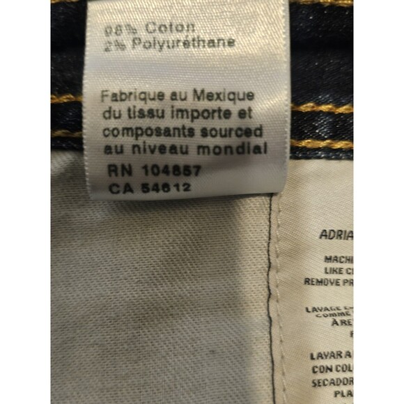 Adriano Goldschmied Jeans Mens 40x34 Blue The Graduate Tailored Leg Denim AG - Picture 8 of 14